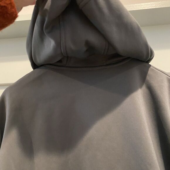 Under Armour Hoodie Men’s Large Grey Pullover 1/2 Zip Performance Fleece READ - Picture 7 of 13